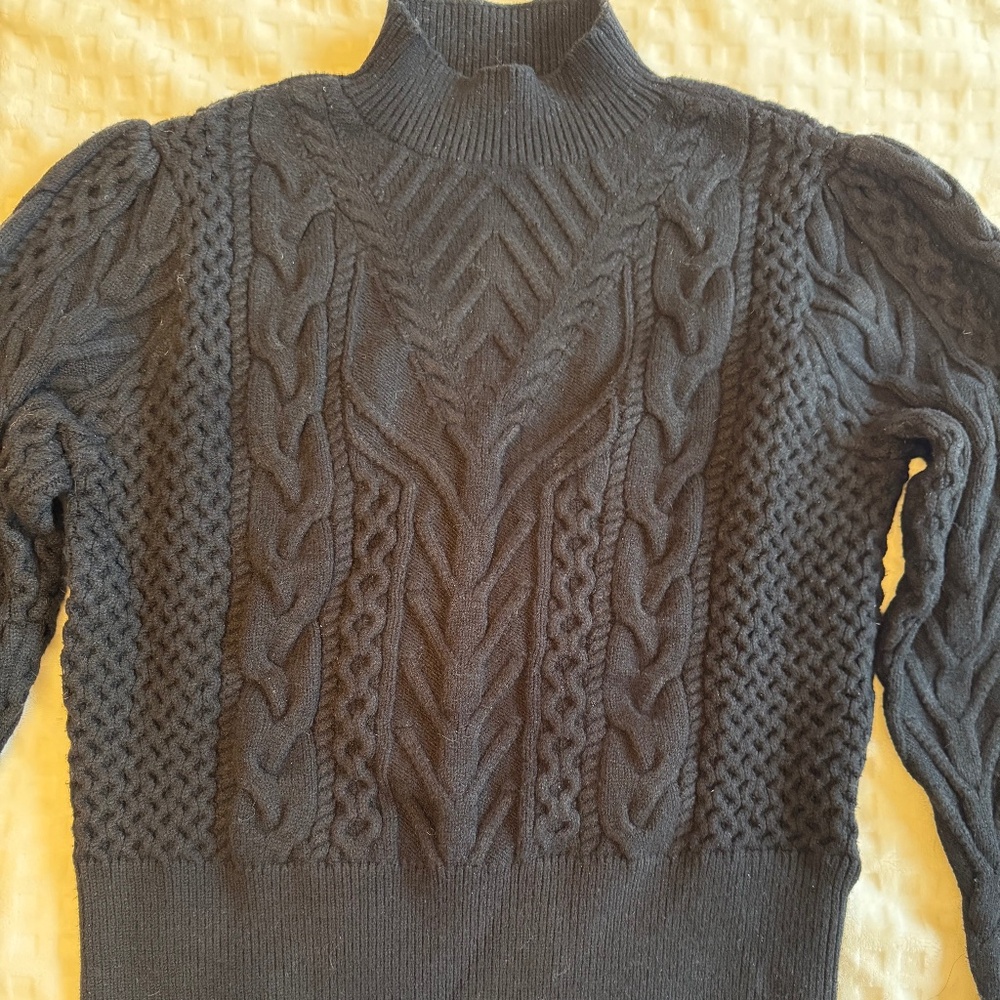 Favorite Daughter Mock Neck Sweater M